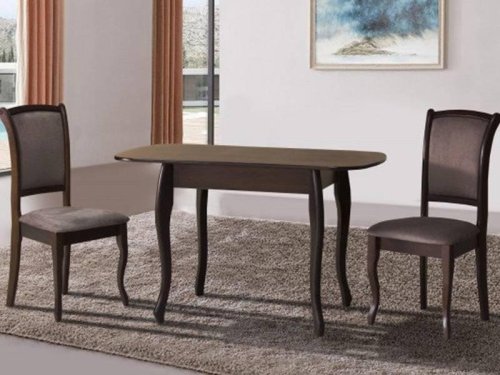 Стіл обідній МІКС-меблі Кантрі горіх темний