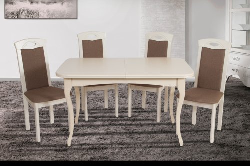 Стіл обідній МІКС-меблі Мартін бежевий