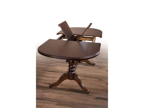 Стол обеденный МИКС-мебель Вавилон темный орех