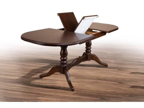 Стол обеденный МИКС-мебель Вавилон темный орех