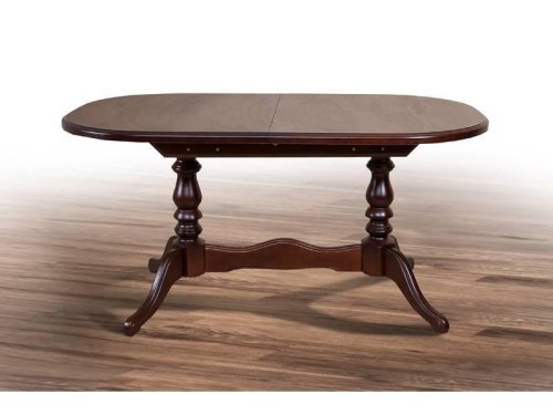 Стол обеденный МИКС-мебель Вавилон темный орех