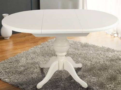 Стол обеденный МИКС-мебель Гермес белый