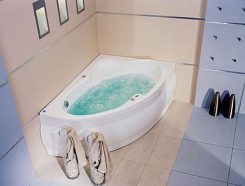 Ванна PoolSpa Europa Asym 170x115 R PWAD110ZN000000 + ножки