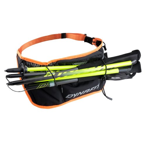 Поясная сумка Dynafit Flask Belt 48837 0980 черный/желтый