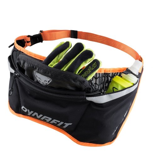 Поясная сумка Dynafit Flask Belt 48837 0980 черный/желтый