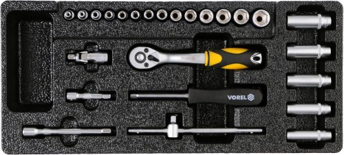 Тележка для инструментов VOREL 58540 + инструменты 177 предметов