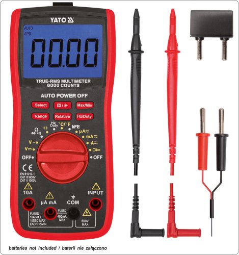 Мультиметр цифровой YATO YT-73085