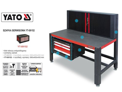 Тумба для инструментов YATO YT-09152