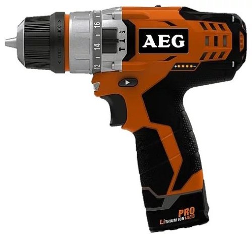 Дрель шуруповерт аккумуляторная AEG BBS12C2LI-202B KIT3