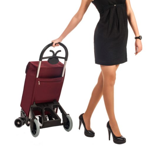 Сумка-тележка Aurora Forza 6_68 Bordeaux