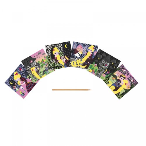 Скрейтч-карты Janod Рапунцель J07771