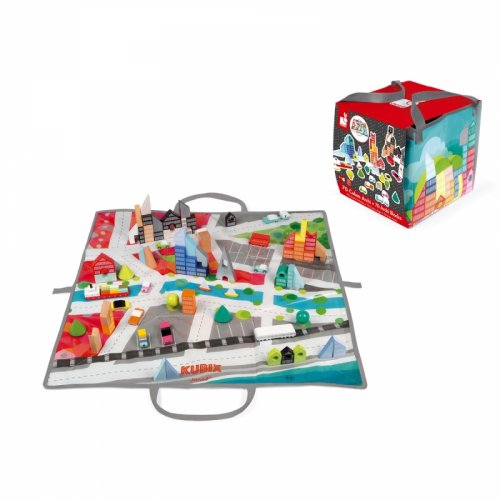 Кубики Janod Город 70 эл. J08080