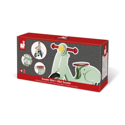 Толокар Janod Ретро скутер мятный J03243