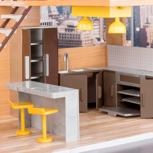 Игровой набор LORI Деревянный дом LO37004Z