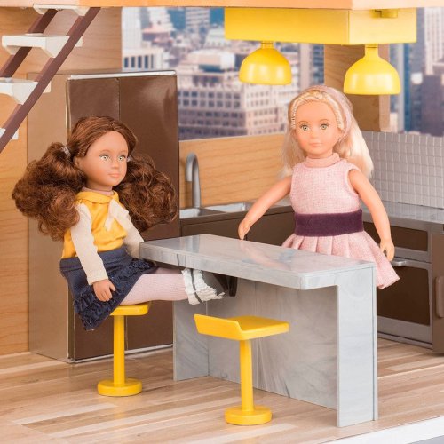 Игровой набор LORI Деревянный дом LO37004Z