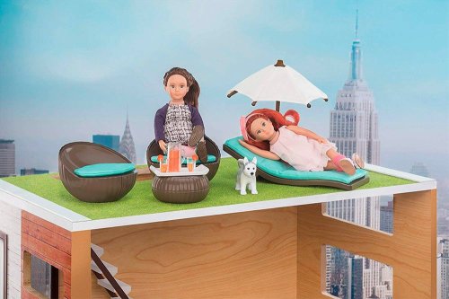 Игровой набор LORI Деревянный дом LO37004Z