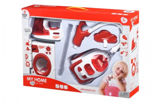 Игровой набор Same Toy My Home Little Chef Dream Пылесос и стиральная машина 3203Ut