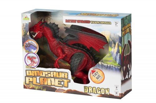 Динозавр Same Toy Dinosaur Planet Дракон красный со светом и звуком RS6169AUt