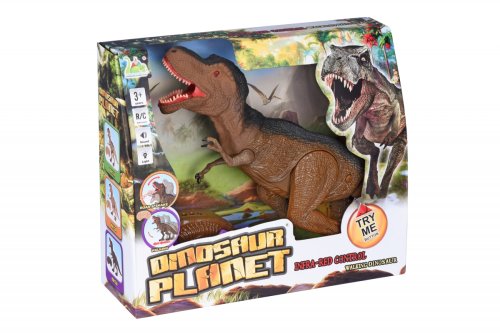 Динозавр Same Toy Dinosaur Planet коричневий зі світлом і звуком RS6123AUt