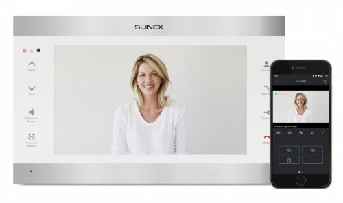 Видеодомофон Slinex SL-10IPT White
