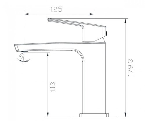 Смеситель Imprese Grafiky ZMK061901010