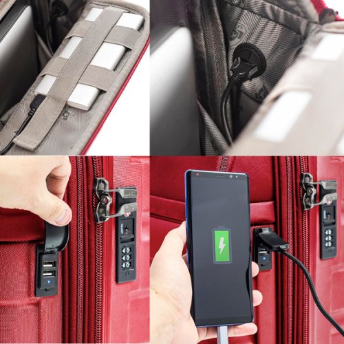 Чемодан Heys Charge-A-Weigh (S) Black