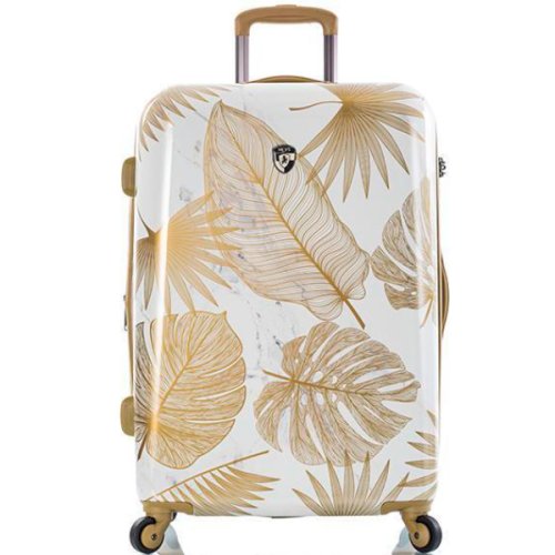 Чемодан Heys Oasis (M) White/Gold Leaf