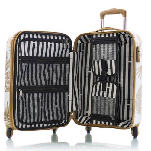 Чемодан Heys Oasis (S) White/Gold Leaf