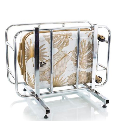 Чемодан Heys Oasis (S) White/Gold Leaf