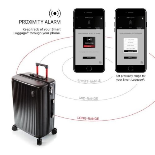 Чемодан Heys Smart Connected Luggage (L) Silver