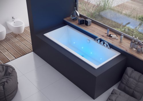 Ванна Excellent Pryzmat Slim 160x75 WAEX.PRY16WHS-BN