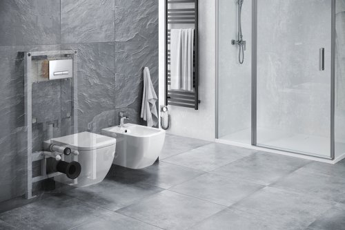 Кнопка змиву Excellent Aurro White INEX.AU230.150.WH