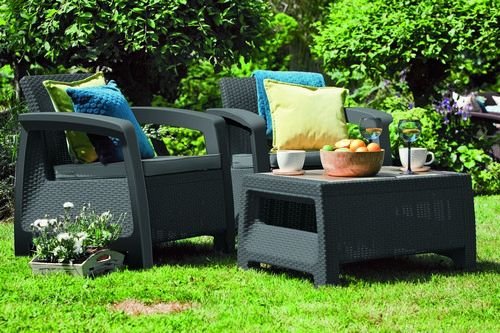 Набор мебели Keter Bahamas weekend серый