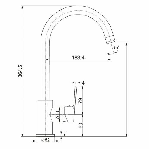 Набор смесителей 3 в 1 Imprese Laska (белые)