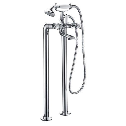 Ванна отдельно стоящая Volle 1600*750*600мм с отдельно стоящим смесителем Impresse CUTHNA