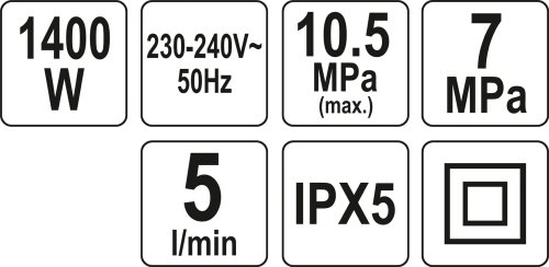 Мойка высокого давления YATO YT-85910