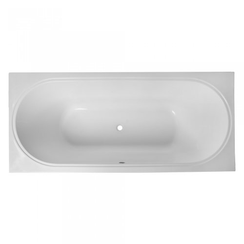 Ванна акриловая Volle OLIVA 1800*800*500мм с ножками и сифоном автомат