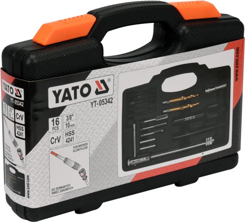 Набор инструментов YATO YT-05342 (16 предметов)
