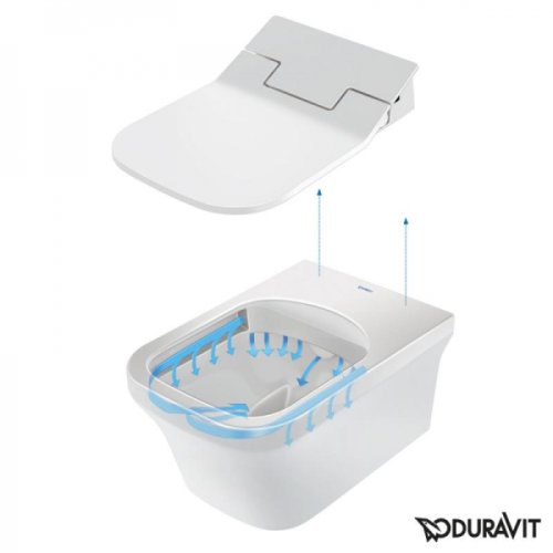 Подвесной унитаз Duravit P3 Comforts Rimless 2561590000
