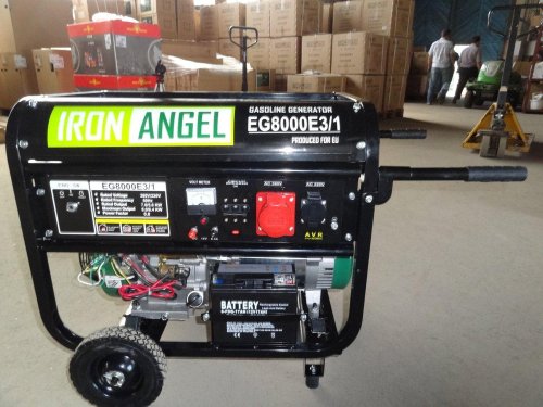 Бензиновый генератор Iron Angel EG 8000 E3/1