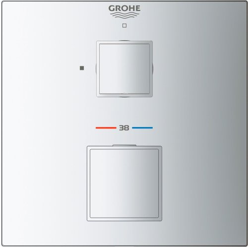 Змішувач прихованого монтажу Grohe Grohtherm Cube 24153000