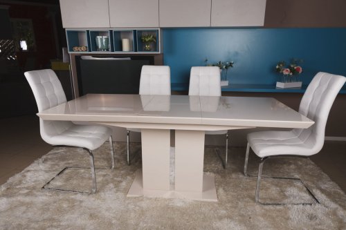 Стол обеденный Nicolas AMSTERDAM слоновая кость MD000073