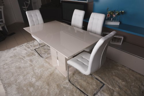 Стол обеденный Nicolas AMSTERDAM слоновая кость MD000073