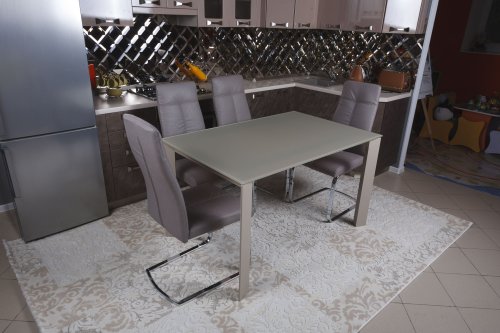 Стіл обідній Nicolas BRISTOL B капучино MD000006