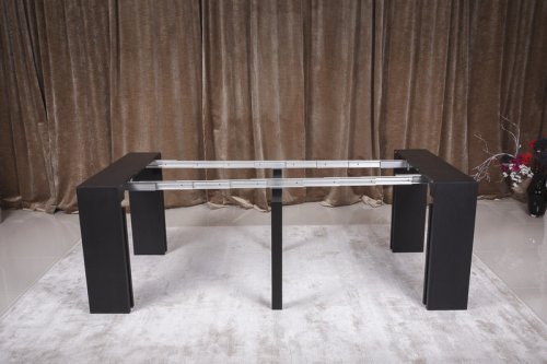 Стол обеденный - консоль Nicolas MANCHESTER венге MD000013 + Набор ножей Maxmark MK-K05 (8 предметов)