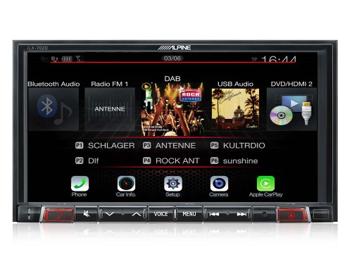 Автомагнитола 2 DIN Alpine ILX-702D