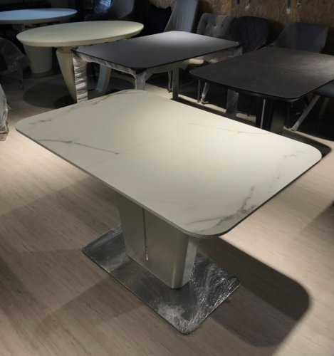 Стол обеденный Nicolas Alabama Керамика Белый MD000472