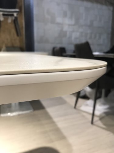 Стол обеденный Nicolas Alabama Керамика Белый MD000472