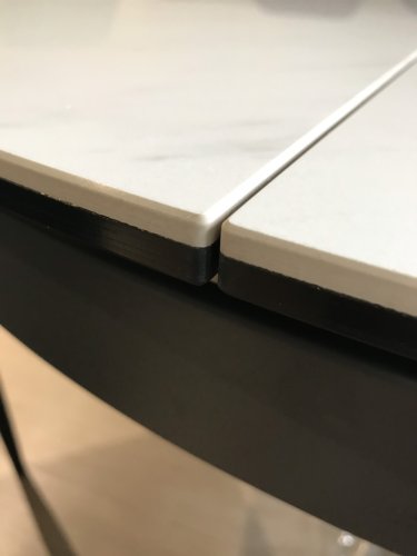 Стол обеденный Nicolas Cambridge Керамика Белый глянец MD000458