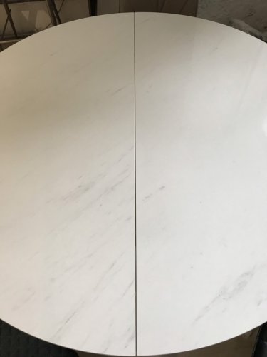 Стол обеденный Nicolas Cambridge Керамика Белый глянец MD000458